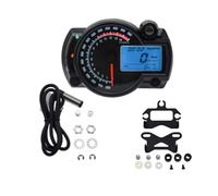 Gauge Odometer Tachometer Adjustable 7 Colors Digital Universal Tachometer Motorcycle Odometer Meter MAX 299KM/H Motorbike Moto Dashboard Accessories