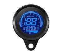 Gauge Odometer Tachometer Motorcycle LED Digital Tachometer Scooter ATV Dashboard RPM Speed Instruments Oil Gauge Meters Universal 12V Odometer
