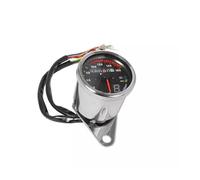 Gauge Odometer Tachometer Universal 12V Motorcycle Tachometer Odometer LED Digital Indicator Dual Speed Meter Dash Board Instruments Gear