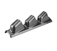 Gauge Pod, Car Universal Carbon Fiber Gauge Pillar Pod 52mm Triple Gauge A Pillar Pod Cluster