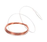 Gauge Soft Copper Wire for Chemistry Experiments, 49ft Golden Coil | Easy Shaping for Chemistry Students and Model Builders, Suitable for Demonstrations, Bonsai Training, Macrame and Model Parts