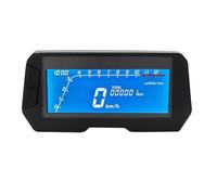Gauge Speedometer 12000RPM 6 Gear Universal Motorcycle Digital Tachometer Backlight Motorcycle Odometer For 1, 2,4 Cylinders Meter