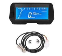 Gauge Speedometer 12000RPM 6 Gear Universal Motorcycle Digital Tachometer Backlight Motorcycle Odometer For 1, 2,4 Cylinders Meter