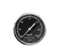 Gauge Speedometer 120KM 160KM Retro Round Motorcycle Tachometer Odometer Install At Headlight For R50 R1 R12 R 71 CJ-K 750