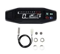 Gauge Speedometer 2021 Universal Moto RPM Tachometer Tachometer Speed Gauge Tacho Meter Digital Odometer Instrument Sensor Set For Motorcycle