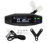 Gauge Speedometer Mini Universal RPM Motorcycle Meter Tachometer Digital Odometer Electric Injection Carburetor Instrument For KR200