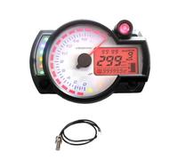 Gauge Speedometer Motorcycle Digital Light Tachometer 18000rpm Odometer Tachometer Speed Sensor 7-color Display Oil Level Meter Modern 299KMH
