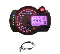 Gauge Speedometer Motorcycle Digital Light Tachometer 18000rpm Odometer Tachometer Speed Sensor 7-color Display Oil Level Meter Modern 299KMH