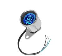 Gauge Speedometer Motorcycle Digital Tachometer Retro Odometer Fuel Meter Universal DC12V Tachometer Indicator Scooter ATV Meter