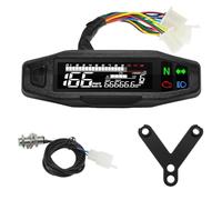 Gauge Speedometer Motorcycle Speed Meter Digital Display Odometer Tachometer Universal Digital Instrument Cluster Turn Signal Light Indicator