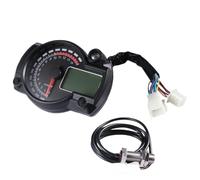 Gauge Speedometer Universal Digital Motorcycle RX2N Odometer Tachometer Meter Instrument Adjustable MAX 299KM/H 7colors Dashboard