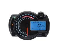 Gauge Speedometer Universal Digital Motorcycle RX2N Odometer Tachometer Meter Instrument Adjustable 0-299 KM/H 7colors Backlight