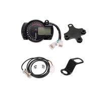 Gauge Speedometer Universal Digital Motorcycle RX2N Odometer Tachometer Meter Instrument Adjustable MAX 299KM/H 7colors Dashboard