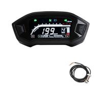 Gauge Speedometer Universal For 1,2,4 Cylinder 10000RPM Motorcycle Display Tachometer Odometer Tachometer With Digital Sensor Dashboard Gauge