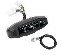 Gauge Speedometer Universal Mini RPM Gauge Motorcycle Meter Tachometer Digital Odometer Electric Injection Carburetor Instrument For All Motor