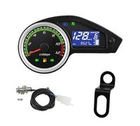 Gauge Speedometer Universal Motorcycle Tachometer Digital Dash With 12000RPM Taachometer Odometer Fuel For Brazil GY200 For All 12V Motorcycle