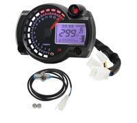 Gauge Speedometer Universal Motorcycle Tachometer MAX 299KM/H Tachometer 14K RPM Meter Odometer ODO 7 Color Digital Moto Dashboard Instrument