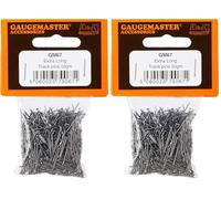 Gaugemaster GM67 Track Pins 15mm Extra Long (50g), Black (Pack of 2)