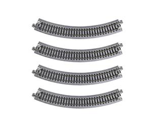 Gaugemaster Ground Level Radius 216mm Curved Track 45 Deg. (4)
