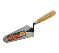 Gauging Trowel 7 Inch Hardened Steel Pointing Mortar Brick Laying Heavy Duty