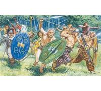 Gaul Warriors - 1:72 Galli Warriors Figure Plastic Model Kit ITALERI