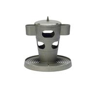 Gaun Recycled Polyester Chicken Poultry Feeder Grey (One Size)