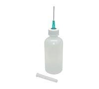 Gaunt Industries HYPO-25 - Epoxy & Cement Applicator - Precision Acrylic Adhesive Dispenser - 2 Ounce Clear Plastic Bottle with 23 Gauge Blunt Tip