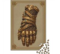 Gauntlet from Metallic Jigsaw Puzzles for Adults 1000 Piece Tarot Card Jigsaw Puzzle Challenging And Brainteasing Multi Colour Therapeutic Fun Home Decoration Educational Games 1000pcs (75x50cm)