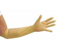Gauntlet Latex Gloves - Long Length - 1 Pair - Small
