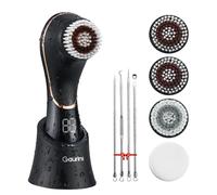 Gaurins Facial Cleansing Brush Face Scrubber Exfoliator Rechargeable IPX7 Waterproof Electric Spin Cleanser Device for Exfoliating, Massaging and Deep Cleansing Removing Blackhead, Face Massaging
