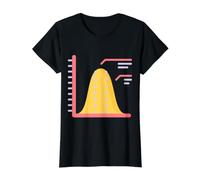 Gaussian Function Bell Curve Value Graphic T-Shirt