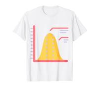 Gaussian Function Bell Curve Value Graphic T-Shirt