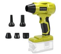 Gautesy Cordless Air Blower for Ryobi 18V Battery, Brushless 40m/s Stepless Speed Control 96000 RPM, Cordless Duster for Car Computer Dust Cleaner Jobsite Camping & Pool Toy(NO Battery)