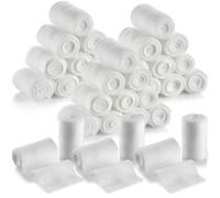 Gauze Bandage Rolls - 4 Yards Per Roll of Gauze Bandage and Stretch Wrapping for Dressing All Types of Wounds and Kit by MEDca, (5 cm x 3.7 m - Pack of 36)