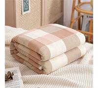 Gauze blanket, single, 6-ply gauze, 100% natural, soft to the touch, moisture-wicking, colorful, breathable, great for sleep, gentle on the skin, comfortable all round, machine was
