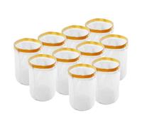 Gauze Mesh Filters for Numatic (10 Pack) 12" Wet & Dry Vacuums Compatible with WV370, GVE370, CT370, George, Charles, CVC370, CV370 Reusable Drum Filters