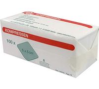 Gauze Swabs 5 x 5 cm 8-Ply Non-Sterile Pack of 100