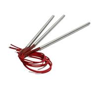 GAVATKLKCP 2PCS 9.5mm 180-300mm Single-End Heating Pipe 201SUS Tubular Heater 110/220/380V 400/480/520/600/700W(110V,201SS 480W 9.5x200mm)