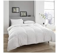 GAVENO CAVAILIA 13.5 TOG Feather & Down Duvet, Ultra Soft & Warm Deluxe Quilt, Anti-Dustmite Luxury Hotel Quality, Super-King Size, 85% Feather 15% Down, Goose-White, 522188