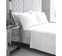 GAVENO CAVAILIA 200 Thread Count Fitted Sheet in White | Size: Single GAVENO CAVAILIA White Single