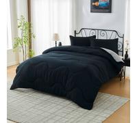 GAVENO CAVAILIA Coverless Microfiber Duvet in Black | Size: Single GAVENO CAVAILIA Black Single