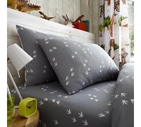 Gaveno Cavailia Easycare Kids Rotary Sheet Set with Fitted Sheet and Pillow Case, [ Dinosaur - Single ]
