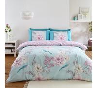 GAVENO CAVAILIA Gabby Printed Duvet Cover in Blue | Size: Single GAVENO CAVAILIA Blue Single