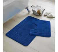 GAVENO CAVAILIA Greek Bath Mat in Dark Blue GAVENO CAVAILIA Dark Blue