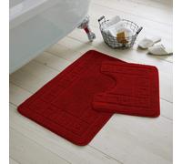 GAVENO CAVAILIA Greek Bath Mat in Red GAVENO CAVAILIA Red