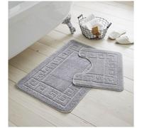 GAVENO CAVAILIA Greek Bath Mat in Silver GAVENO CAVAILIA Silver