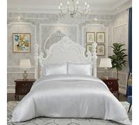 GAVENO CAVAILIA Heidi Jacquard Luxury Duvet Cover Set in Silver | Size: Double GAVENO CAVAILIA Silver Double