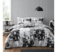 GAVENO CAVAILIA Jedda Printed Duvet Cover in Grey | Size: Double GAVENO CAVAILIA Grey Double