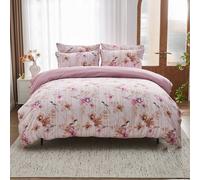 GAVENO CAVAILIA Kamala Duvet Cover Set in Pink | Size: Single GAVENO CAVAILIA Pink Single