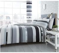 Gaveno Cavailia Luxurious CHESTER STRIPE Bed Set with Duvet Cover and Pillow Cases, Polyester-Cotton, Mono, Single